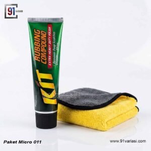 Kit compound penghilang baret dan lap microfiber 91 variasi
