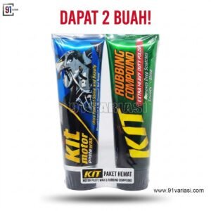 Paket KIT Rubbing Compound dan Metallic Paste Wax 60g 91 Variasi.