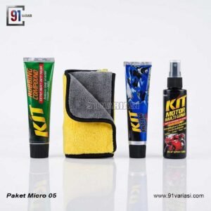 Koleksi paket kit pengkilap body motor dan penghilang baret Kit 4 in 1 original 91 Variasi
