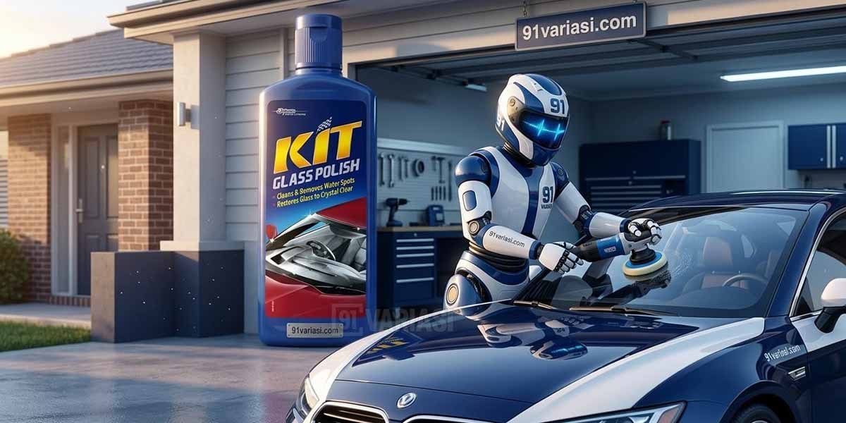 kit glass polish cairan ampuh untuk Menghilangkan Jamur Kaca Mobil. 91 variasi