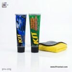 paket kit rubbing compound plus paste wax metallic plus lap microfiber - 91 variasi