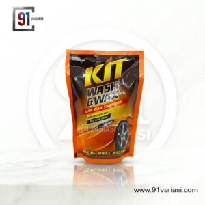 Kemasan pouch isi ulang 400ml produk kit wash and wax shampoo pengkilap mobil